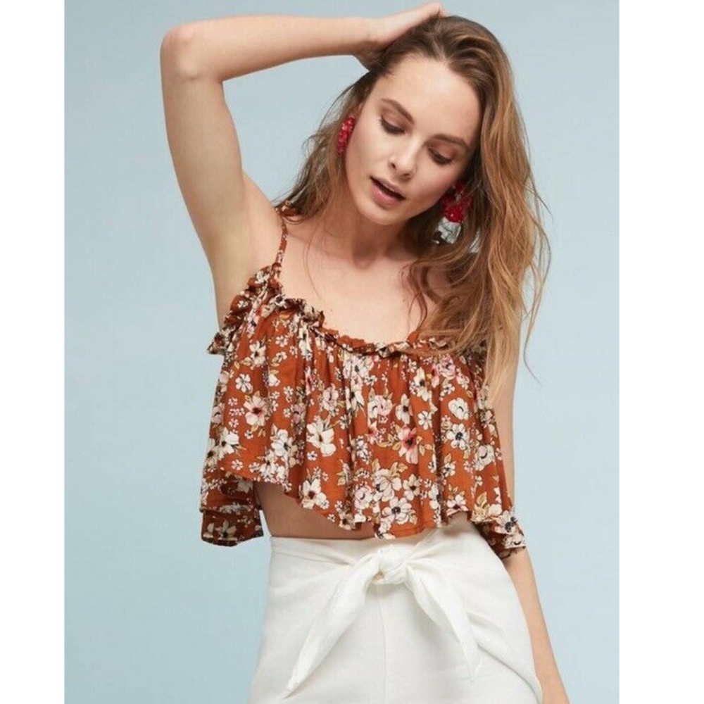 Faithful The Brand - Chania Floral Crop Top